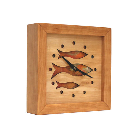Fish "School" Clock