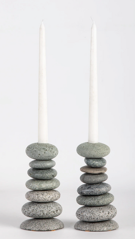 Cairn Rock Candlesticks