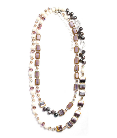 Wampalyke Medley Glass Necklace