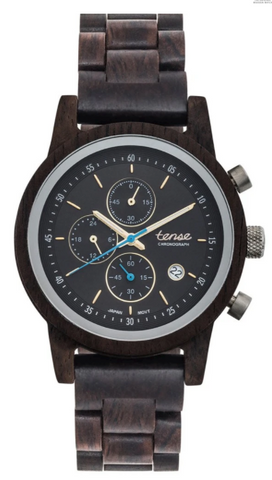 Black/Silver Cambridge Chrono  Watch