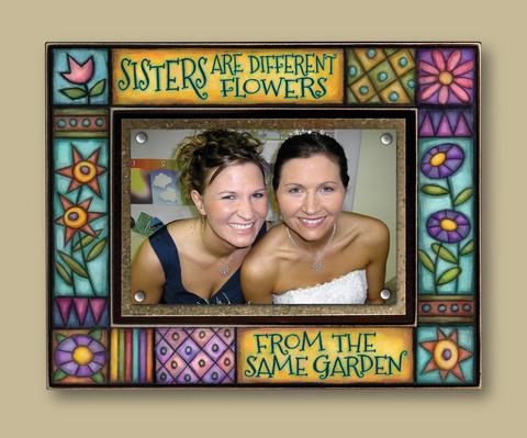"Sisters....Garden" Picture Frame