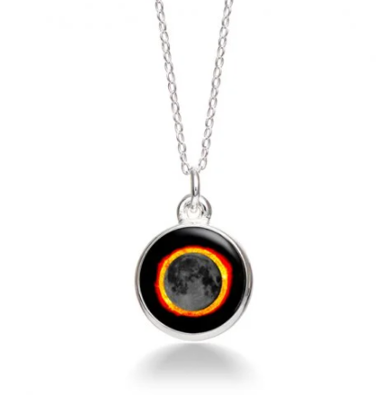 MoonGlow Solar Eclipse Necklace