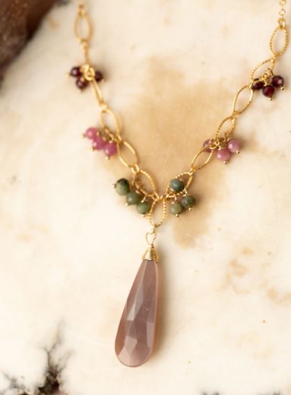 "Tender" Multi-stone Necklace