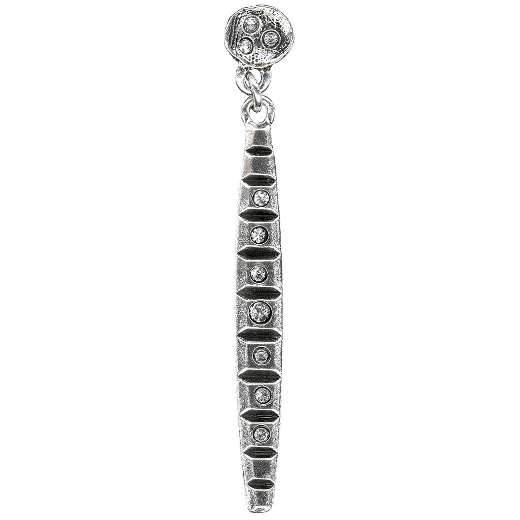 Top of the Ladder Antique Silver Earring