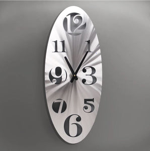 "Vertical Eclipse" Wall Clock