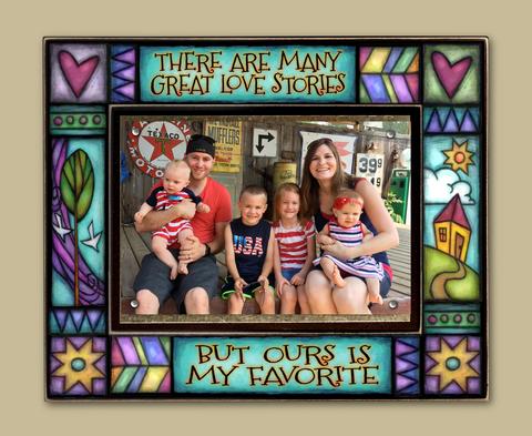 "Great Love Story..." Picture Frame