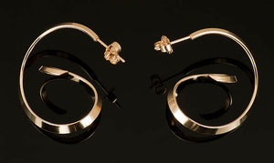 Asymmetrical Hoop Earrings