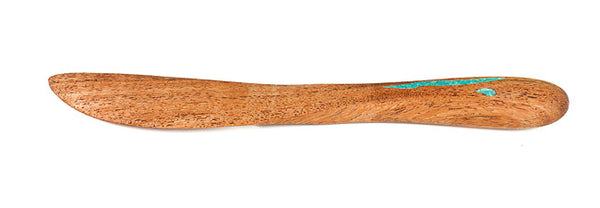 Mesquite/Turquoise Cheese Spreader