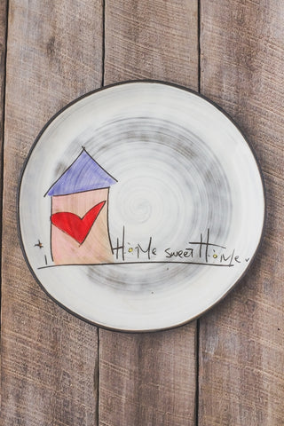 "Home Sweet Home" Plate