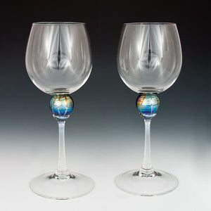 Iridescent Planet Goblets