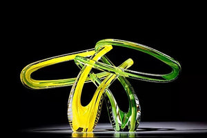 Aurora Embrace Glass Sculpture