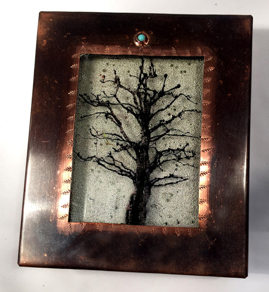 Tree/Birds Reliquary Box
