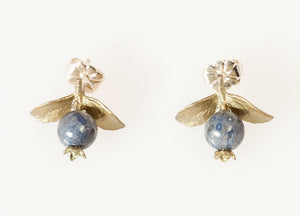 Blueberry Post Earrings